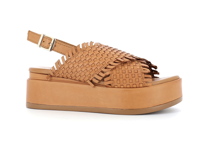 K brand-GRAISE Cuir Camel