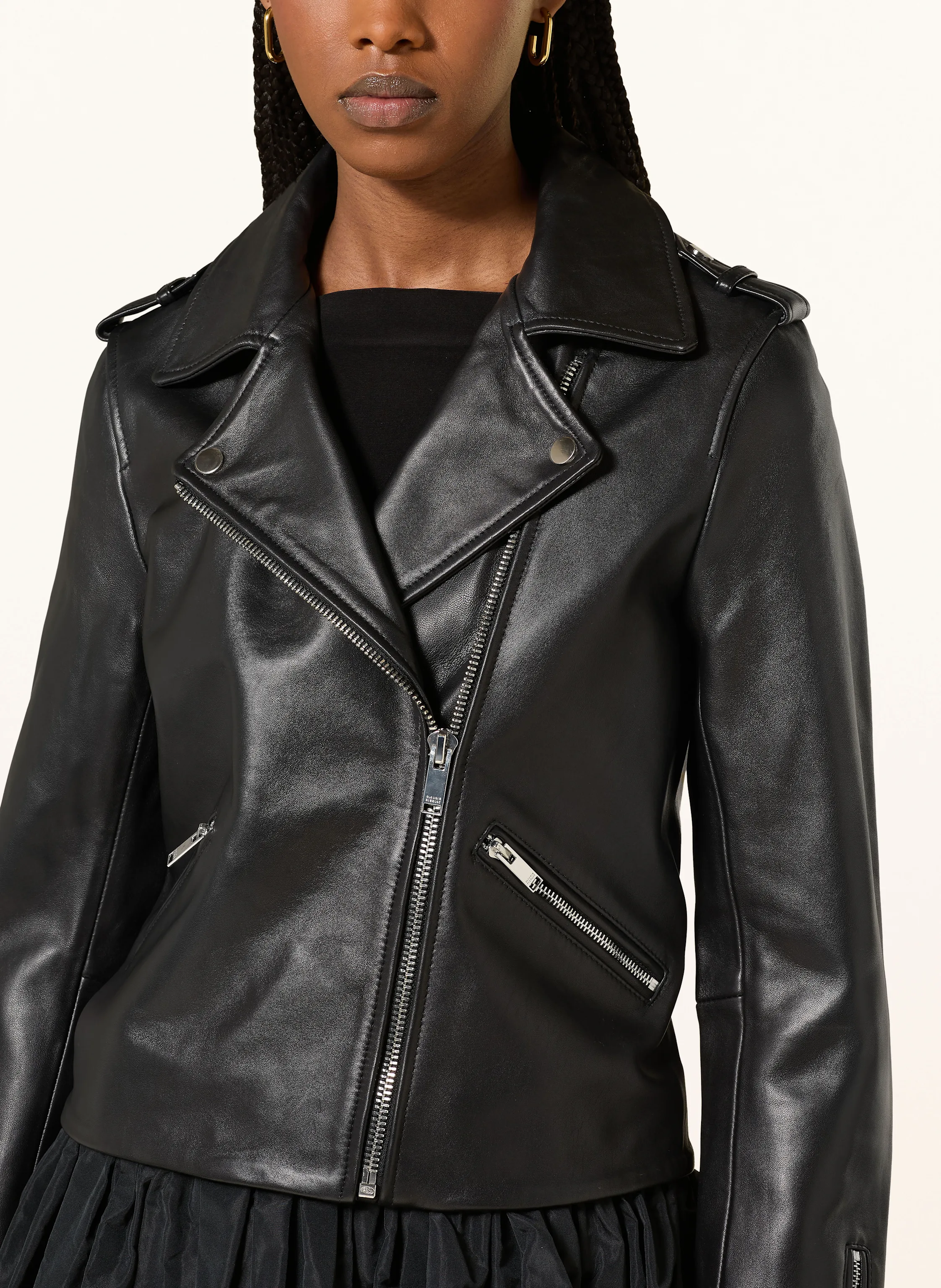 CLAUDIE PIERLOT Lederjacke