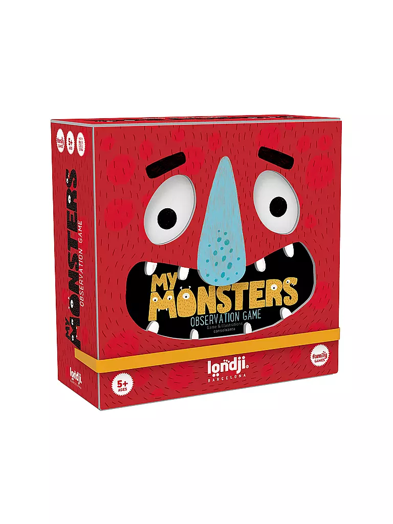 LONDJI Kartenspiel MY MONSTERS bunt