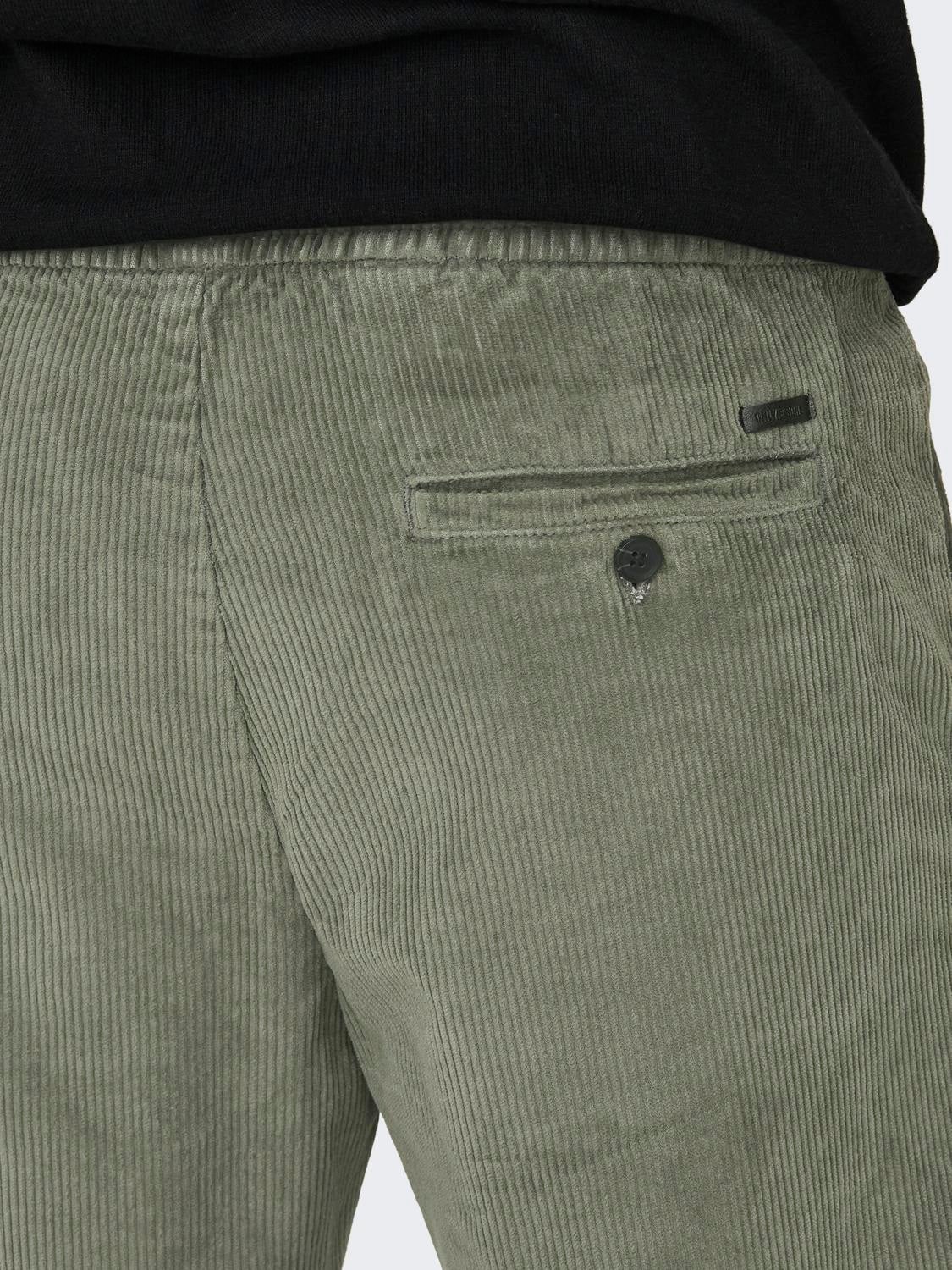 ONSLINUS Verjüngt Hose Castor Gray
