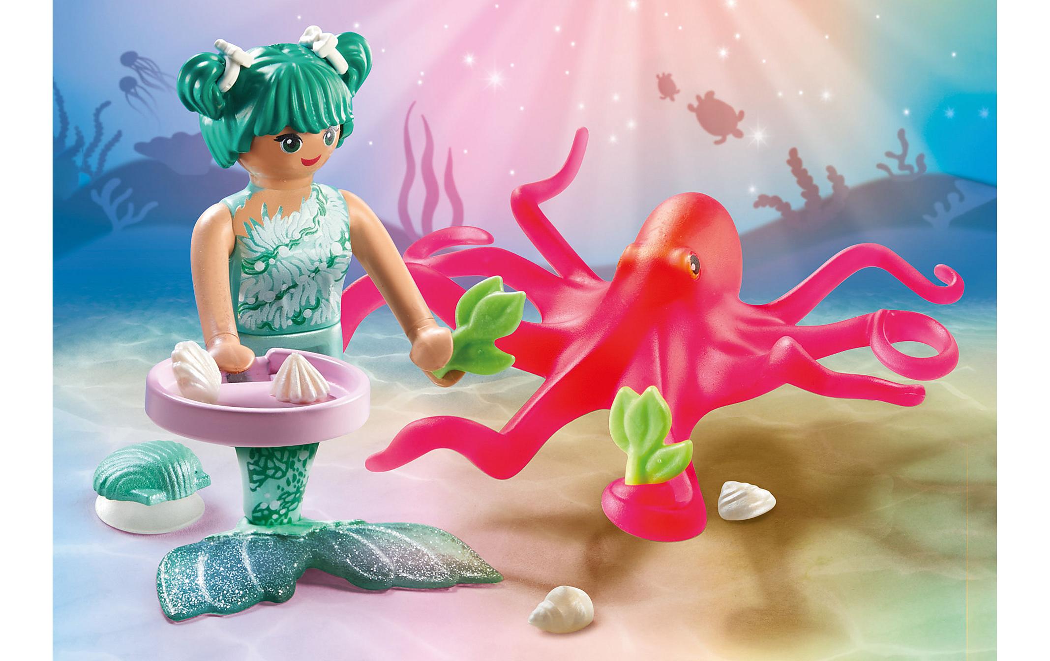 Princess Magic Meerjungfrau mit Farbwechselkrake 71503Unterwasserwelt-Spielset