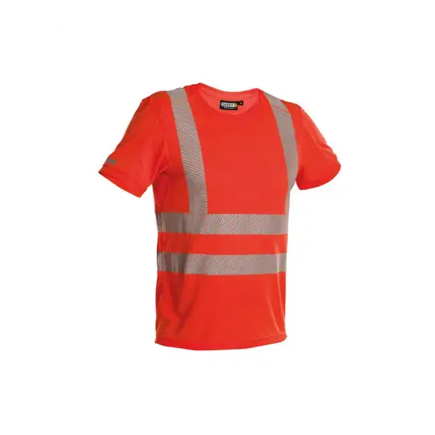 DASSY ® CARTER (710027) UV T-SHIRT MED HØJ SYNLIGHED rød