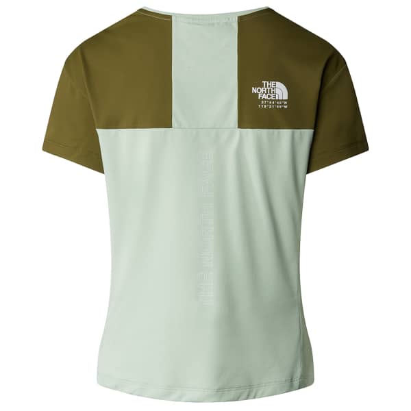 T-shirt randonnée THE NORTH FACE W VALDAY TEE MISTY SAGE/FOREST OLIVE