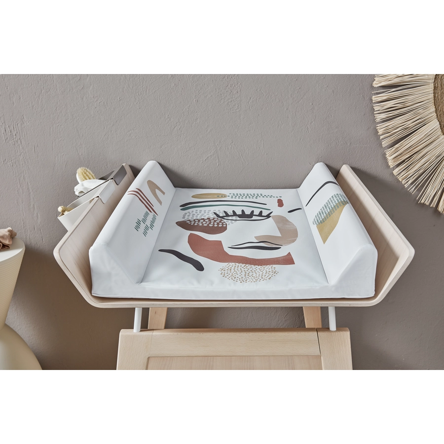 Rotho Wickelauflage Keil Motiv Modern Art 70 x 50 x 10 cm