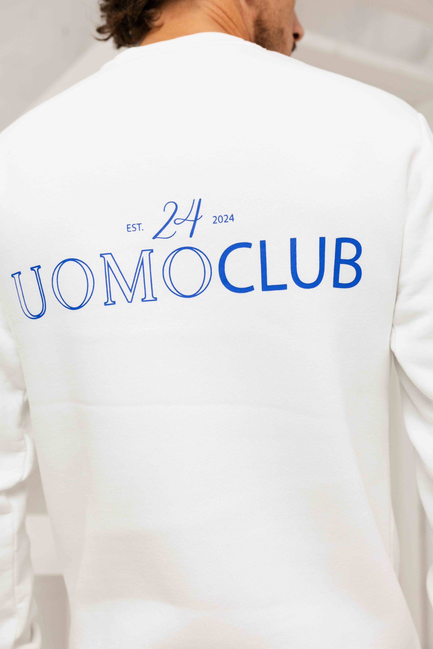 24 Uomo Club Sweater Heren Off White