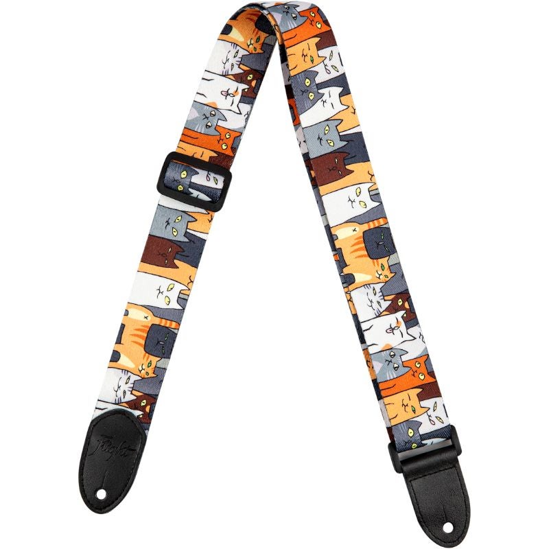 Flight S35 Polyester Ukelele Strap Cats draagband voor ukelele