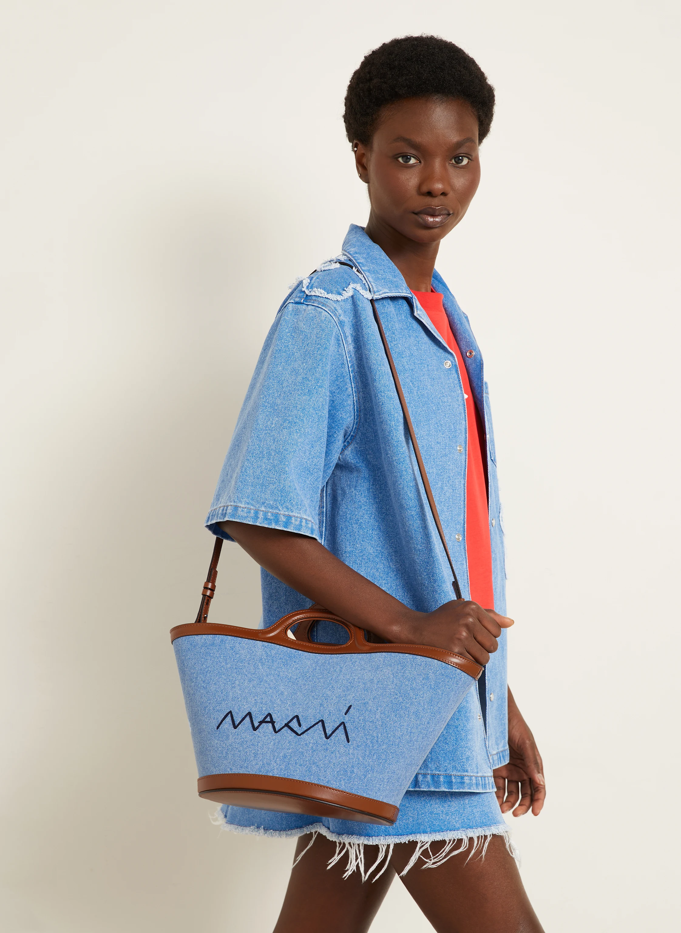 MARNI Shopper TROPICALIA SMALL