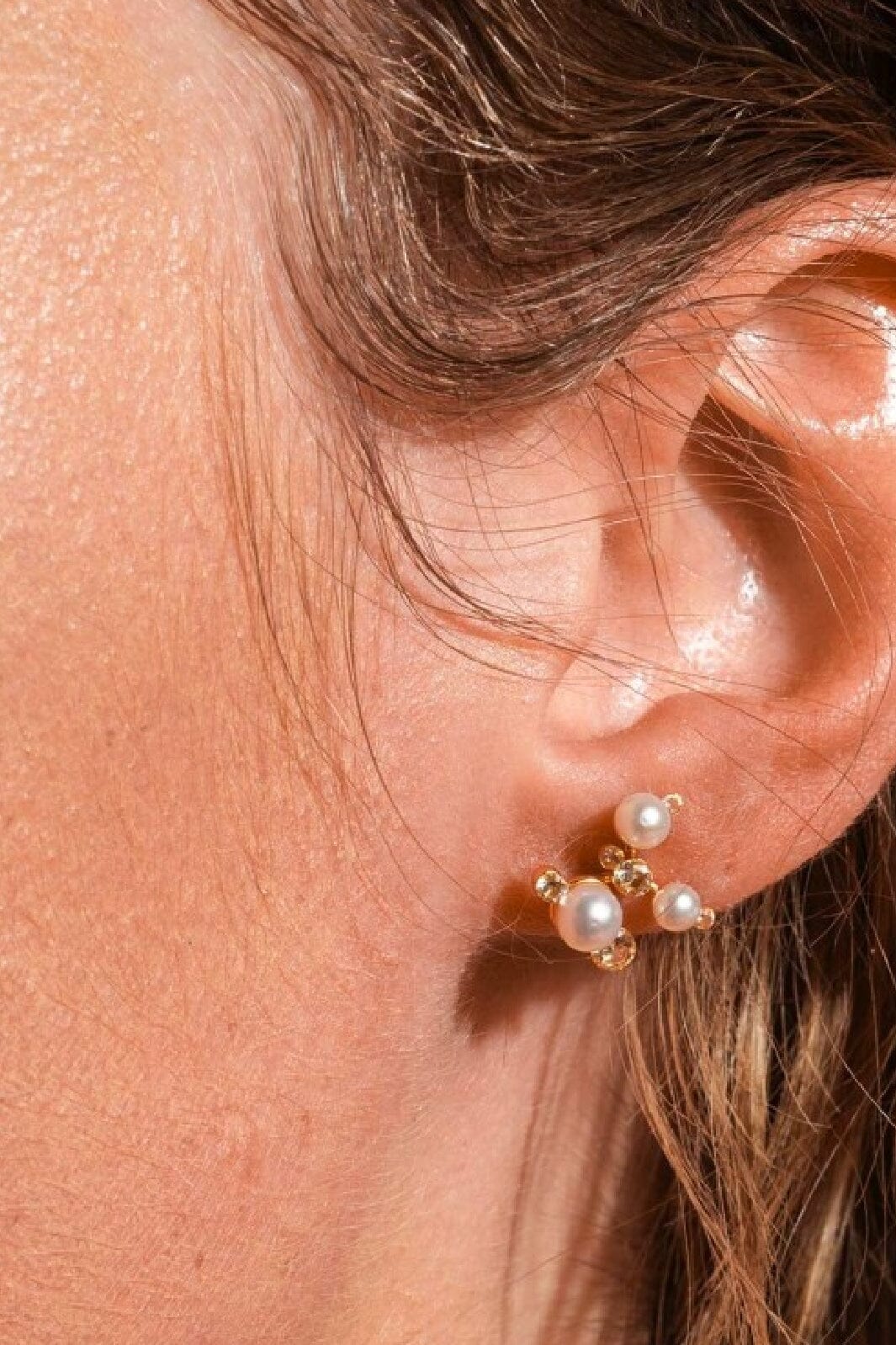 House Of Vincent Venus Trinity Earrings