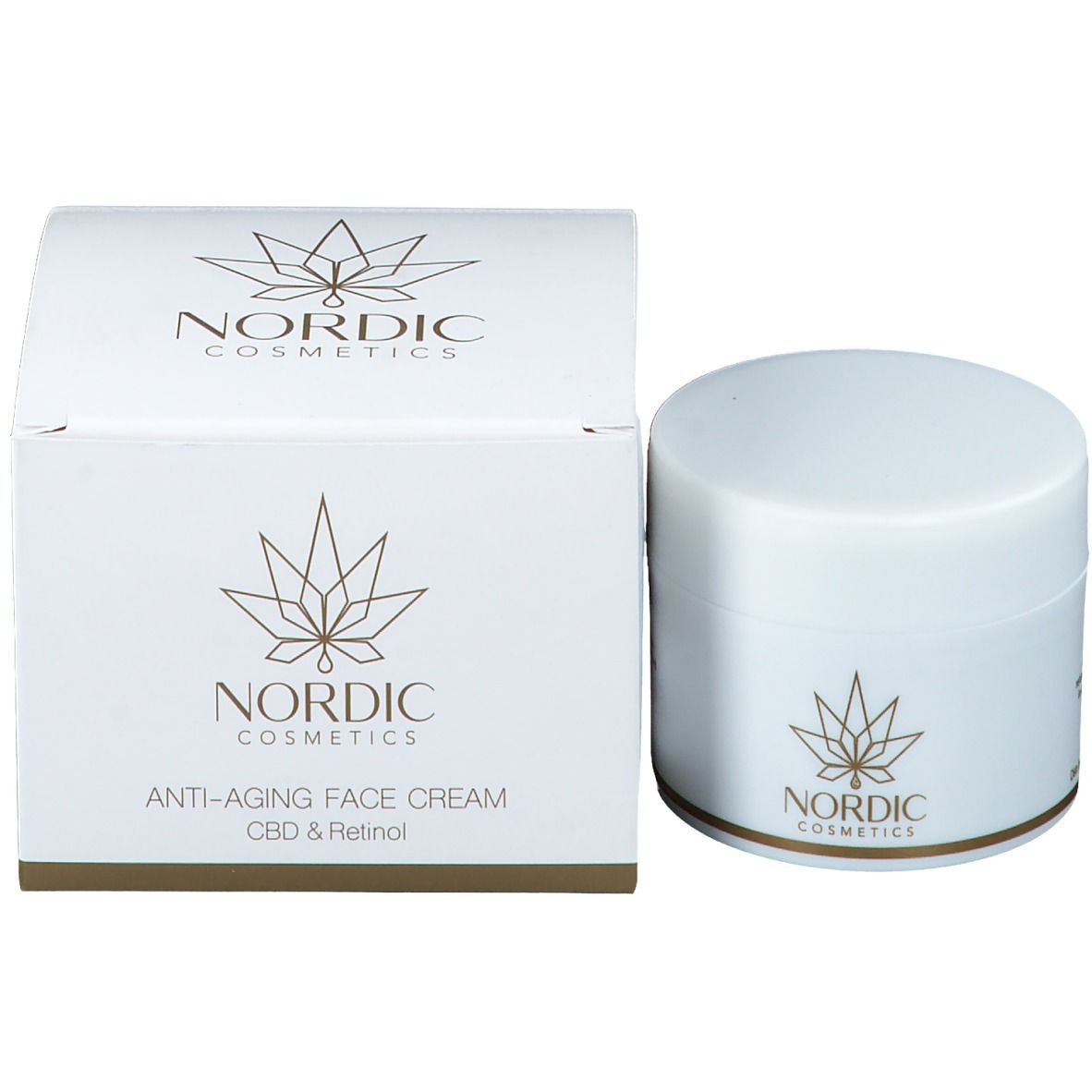 Nordic Cosmetics Anti-Aging Gesichtscreme CBD + Retinol