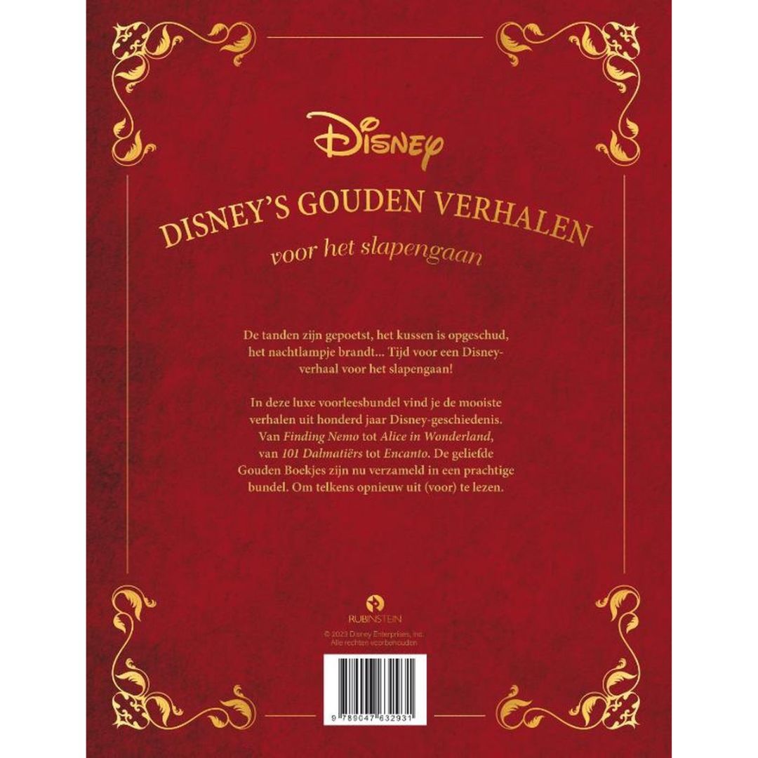 Uitgeverij rubinstein disney's gouden verhalen