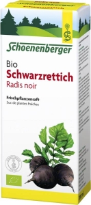 Schoenenberger Schwarzrettich Frischpflanzen Saft Bio, 200 ml