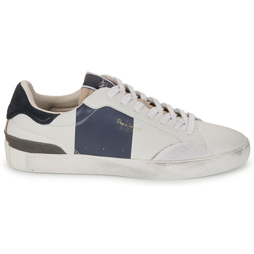 Pepe jeans - LANE SAILOR M - Blanc / Marine