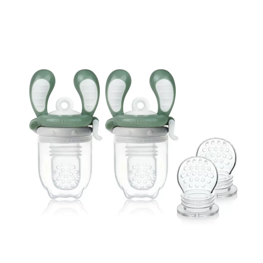 Kidsme Food Feeder Startsæt, Grøn - 1 sæt