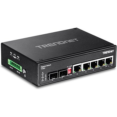 Trendnet TI-G62 commutateur réseau Non-géré L2 Gigabit Ethernet (10/100/1000) Noir