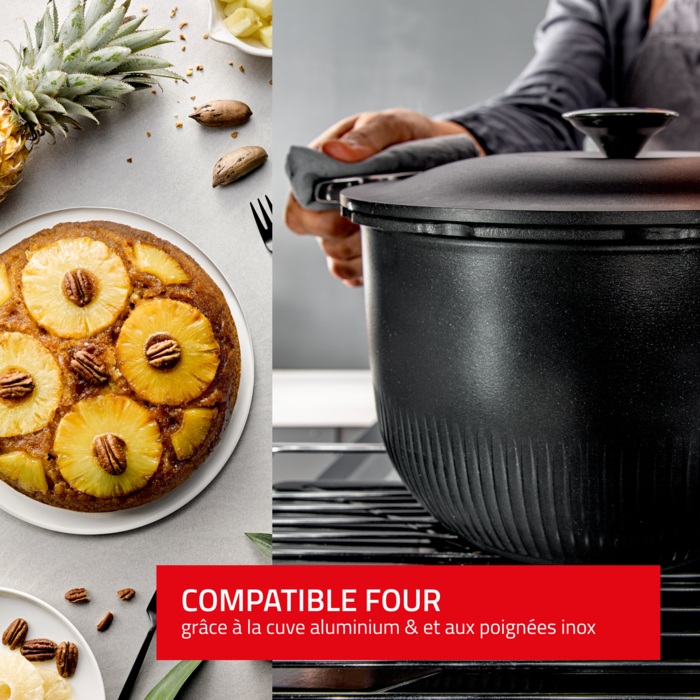 Clipso Tempo 3-in-1 Cocotte-minute®, Faitout, Cocotte à four