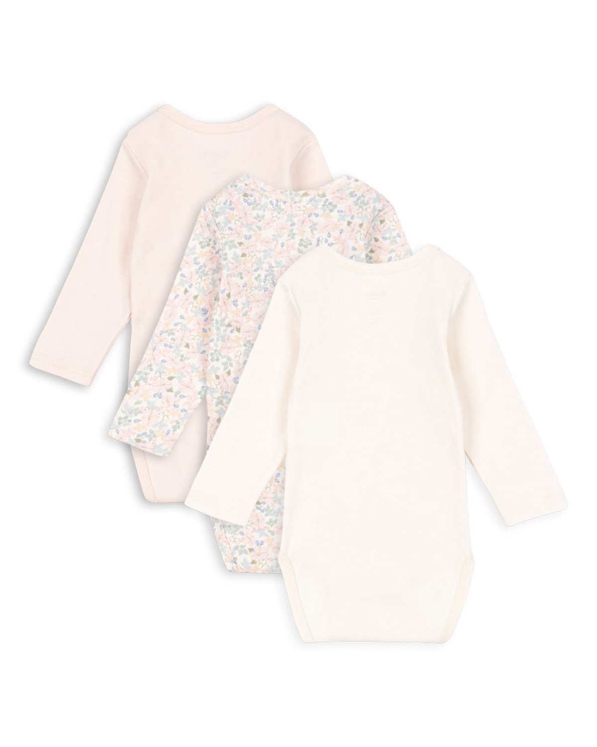 3pk. Body m/ Konvolutt Hals – 100% Øko Bomull | Fio Body – Gavepakke