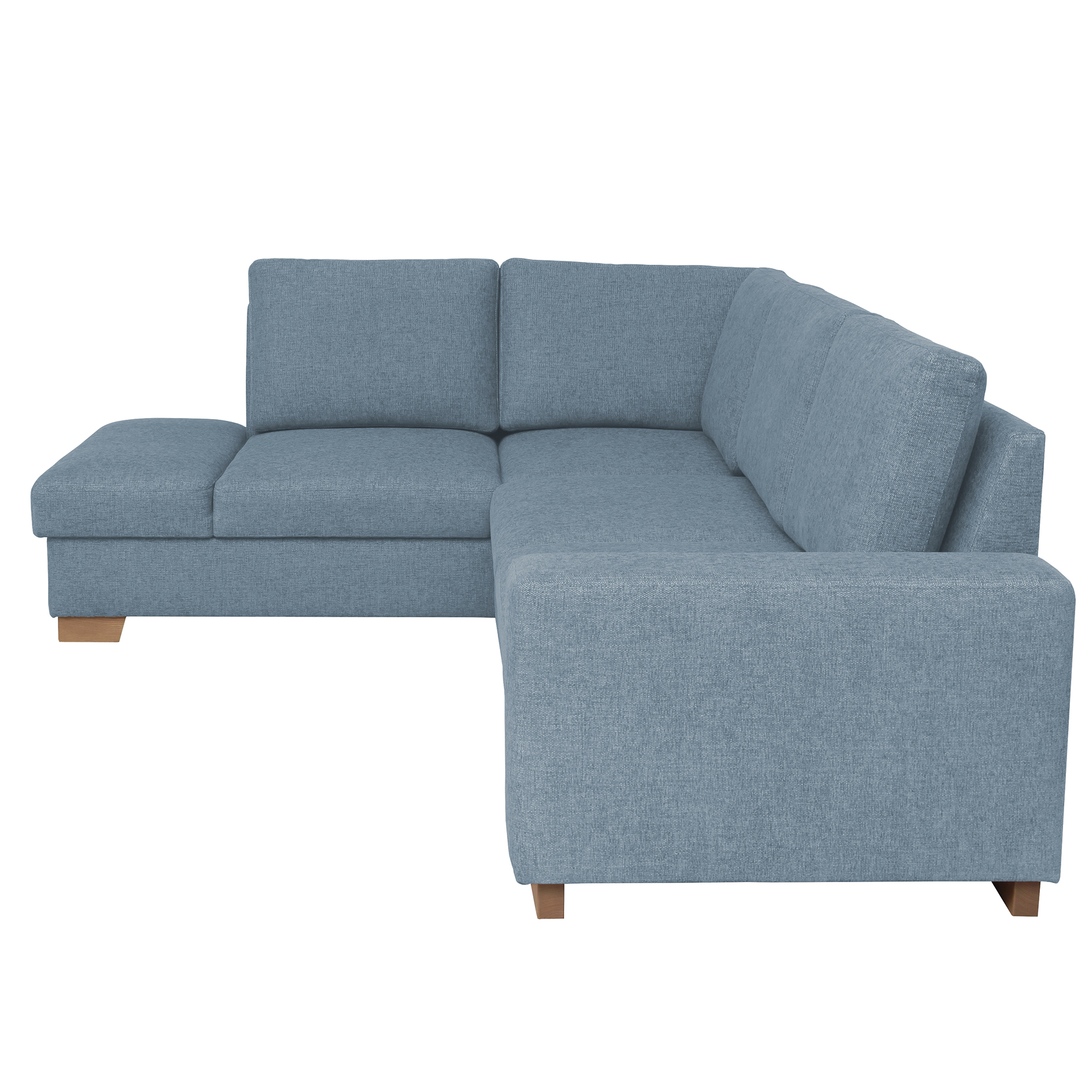Ecksofa - ice - Liegefunktion - Staukasten - Ottomane links