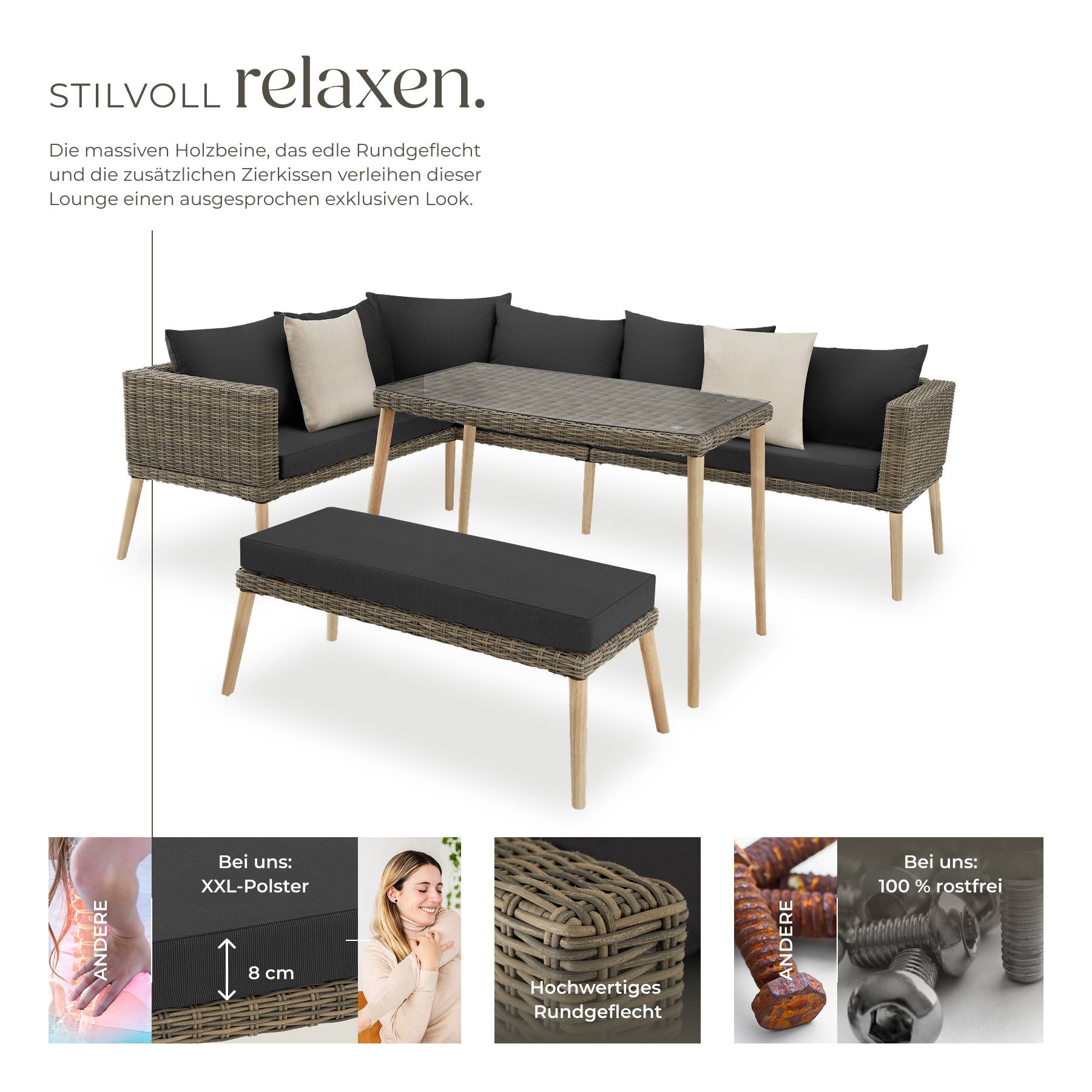 Rattan Lounge Pula