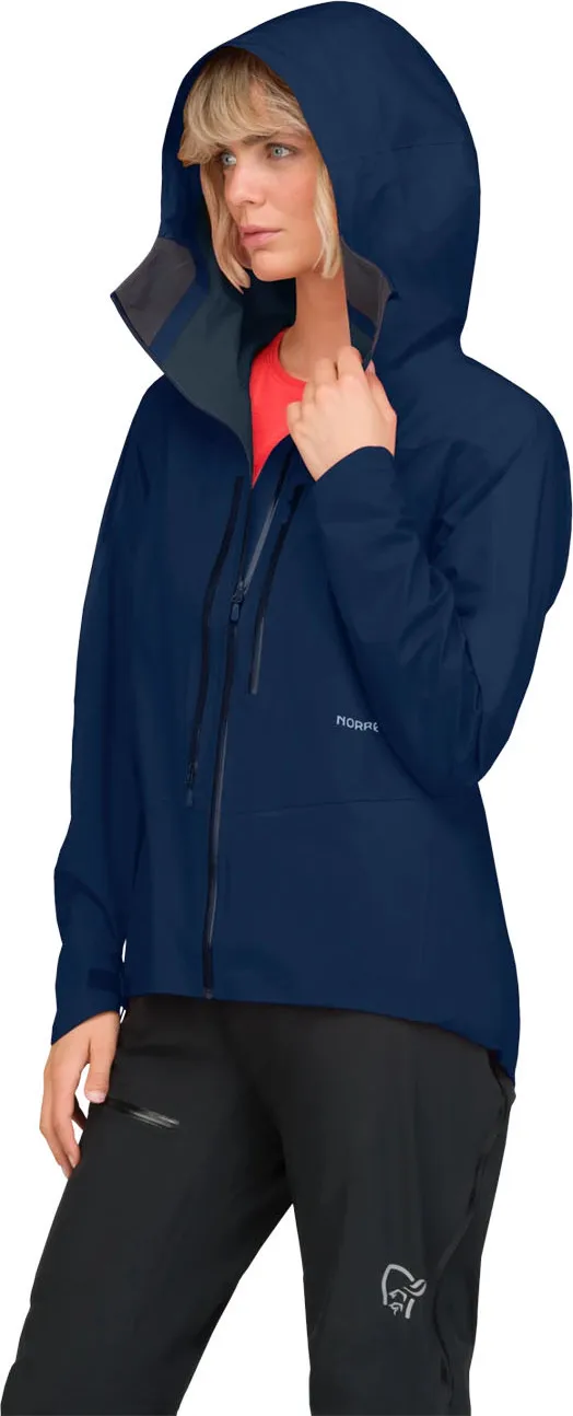 Norrøna Women's Falketind Dri1 Jacket Indigo Night