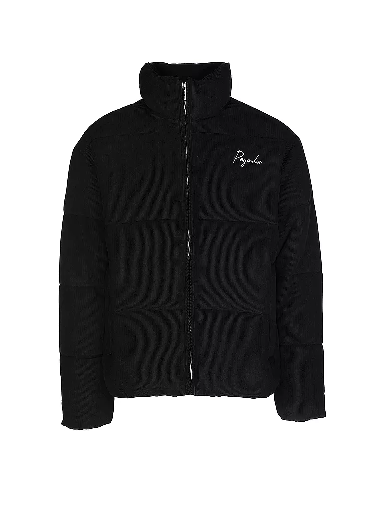 PEGADOR Steppjacke schwarz