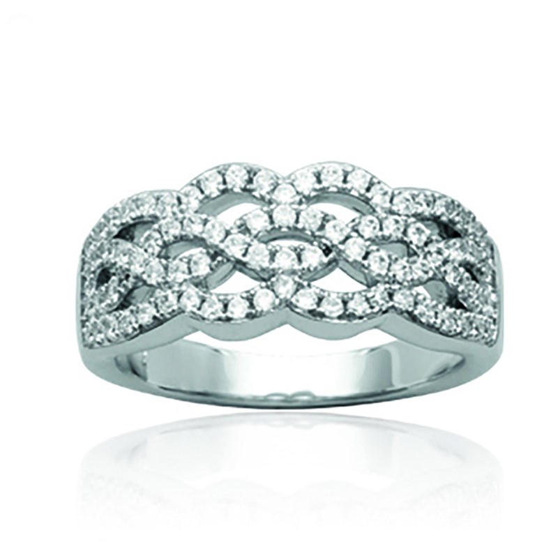 Bague Femme - Argent 925 - Oxyde de zirconium