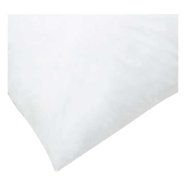 La cerise sur le gâteau Intérieur de coussin plumes 80x80 cm | Blanc