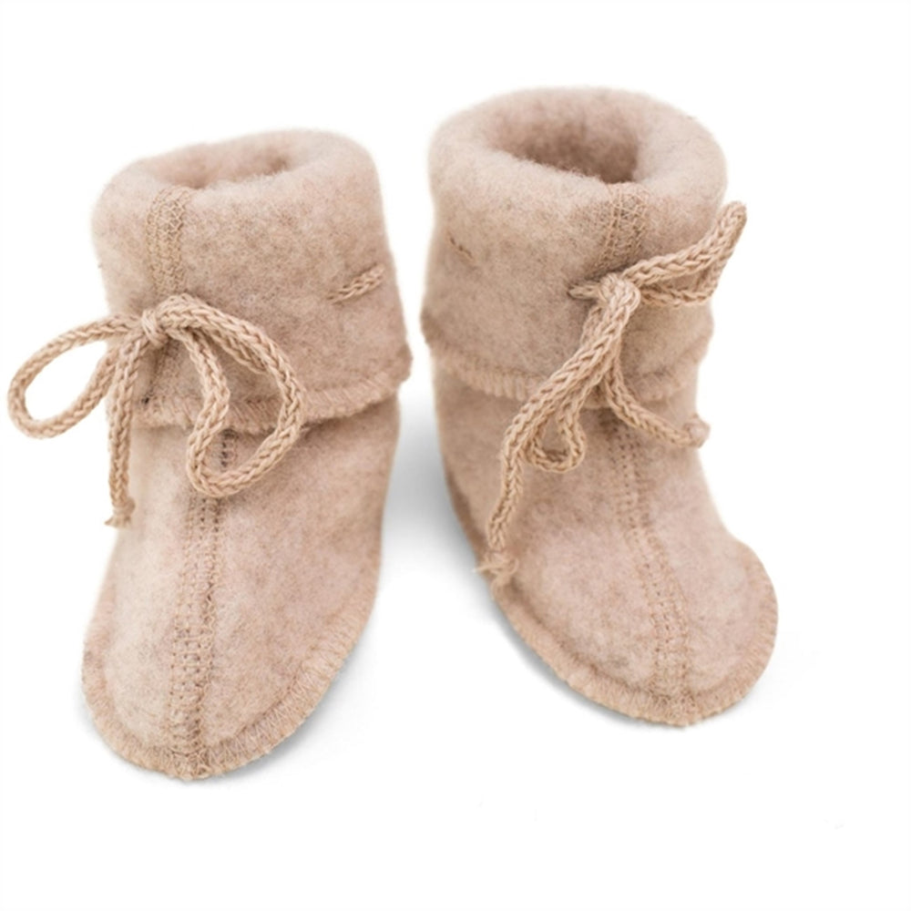 Baby Futter m. Snøre Sand Mélange - Engel