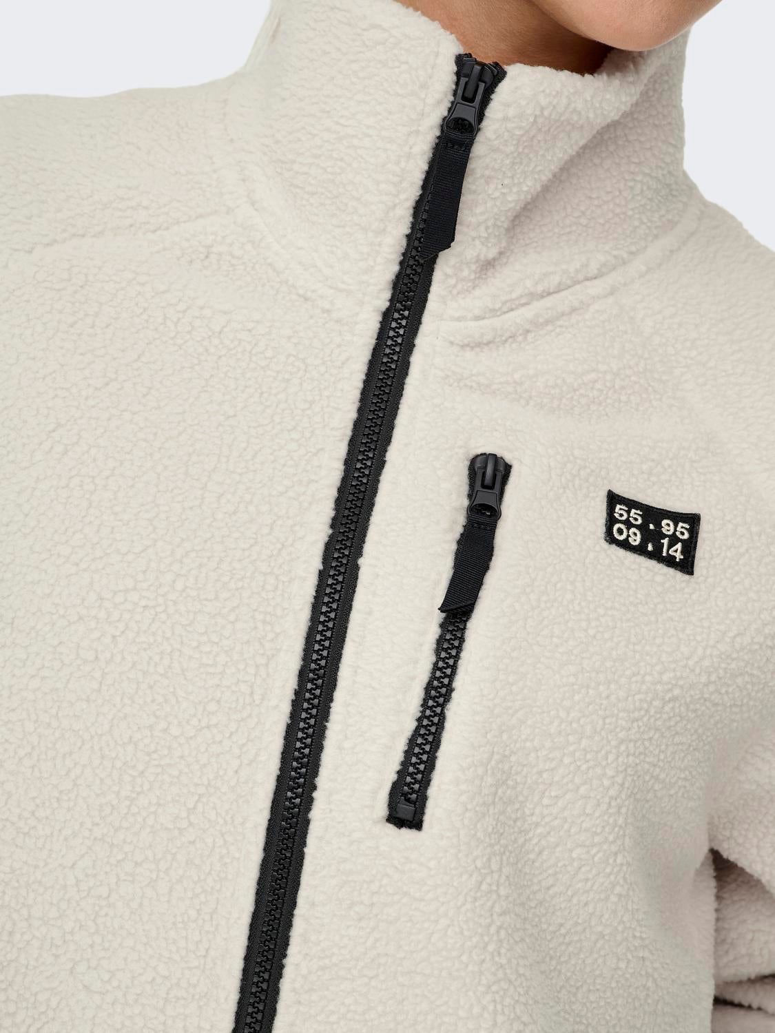 ONPMON Teddyfell Jacke Pumice Stone