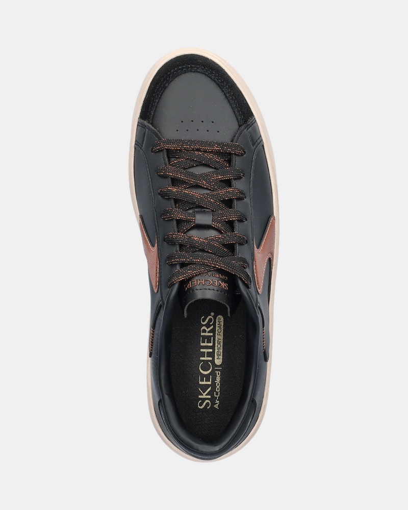 Skechers Hiland Quite Chic Lage sneakers  - zwart
