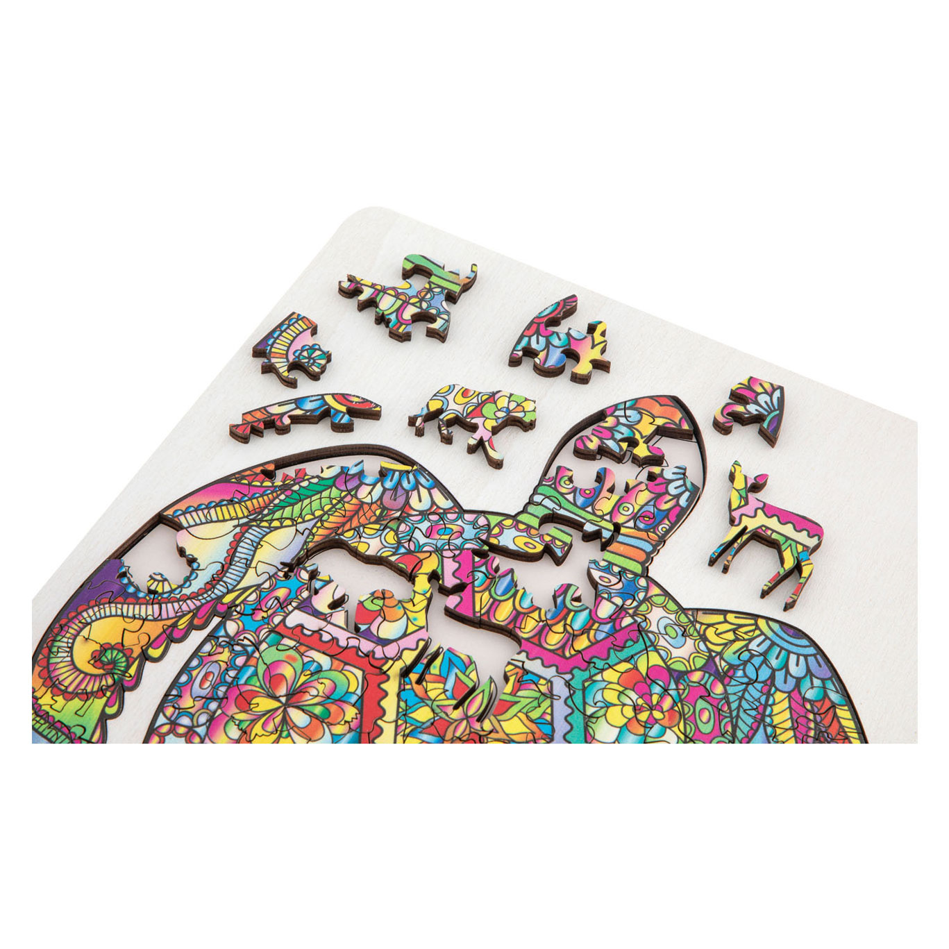 Houten Legpuzzel Schildpad, 130st.