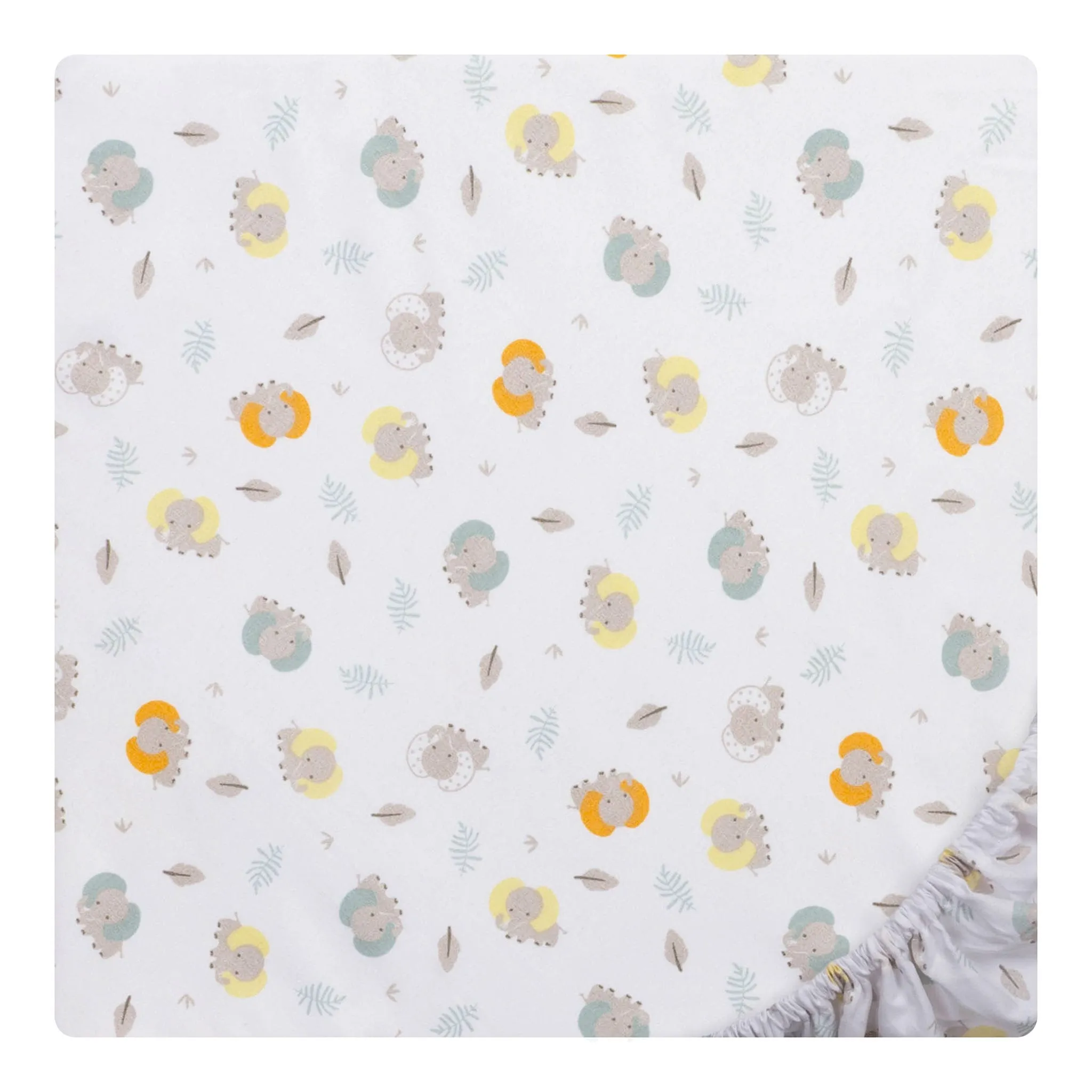 Trend Lab Drap Contour pour Lit de Bébé Paquet de 2 - Jungle