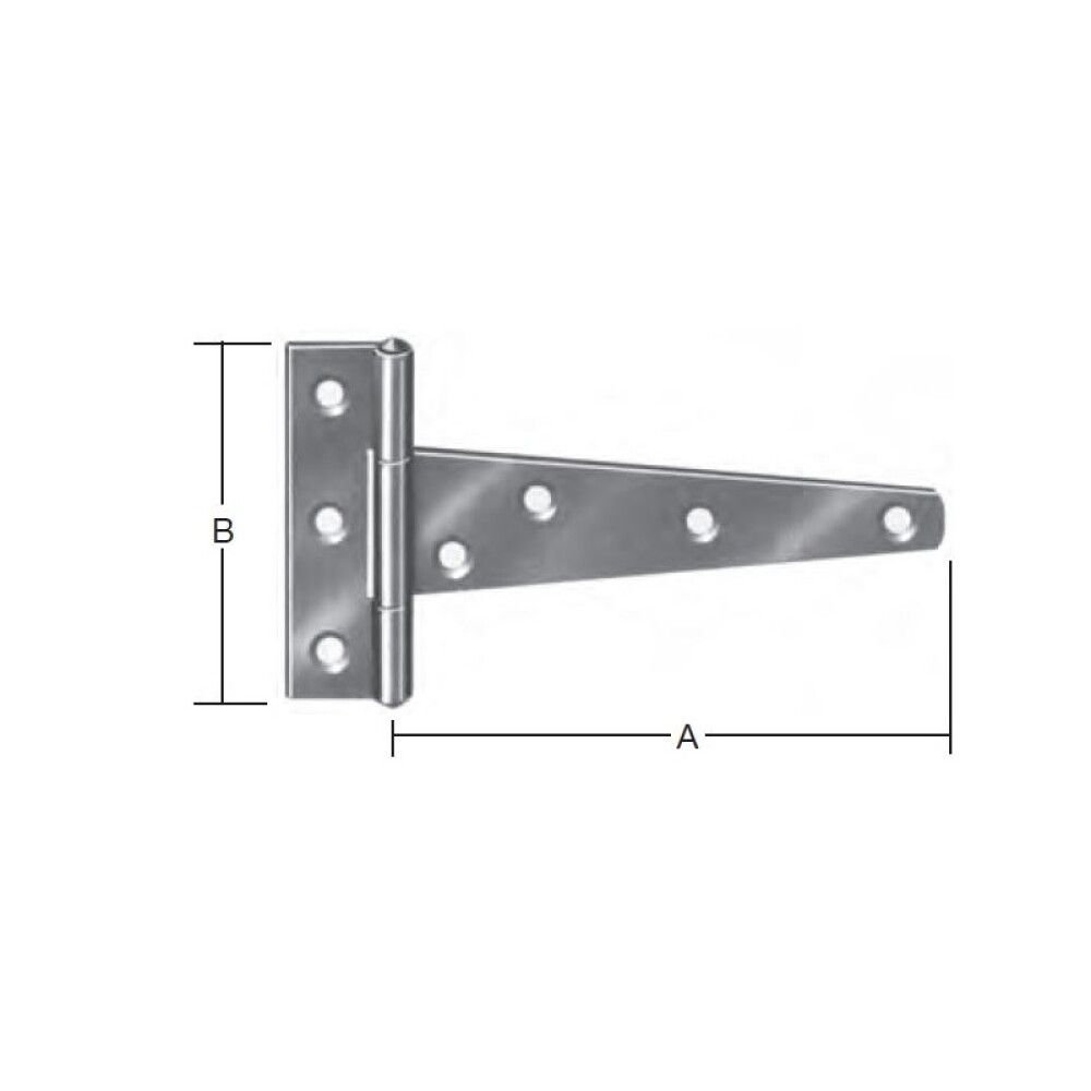 HENGSEL VORMANN GALVANISERT 100X60MM