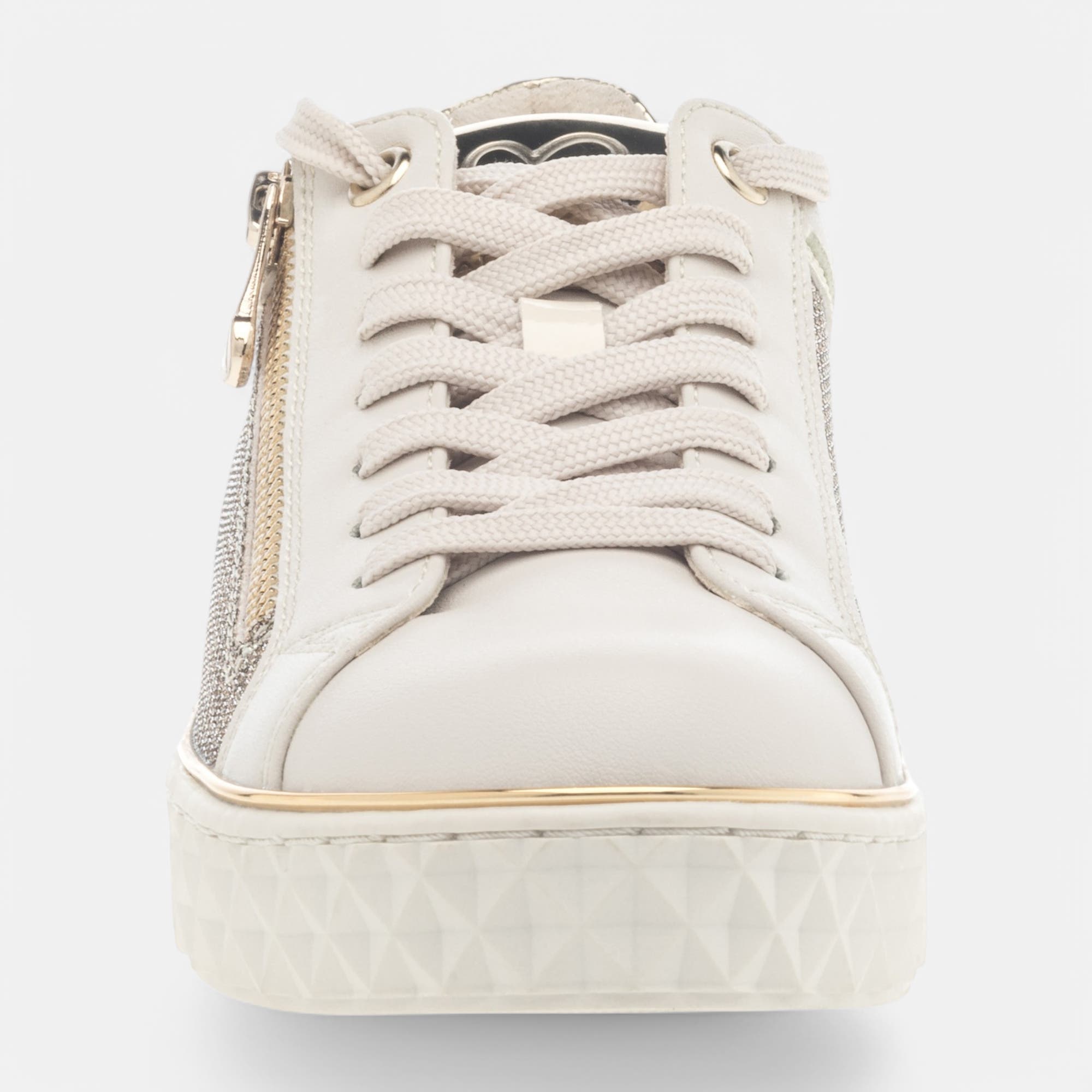 Baskets basses Femme beige