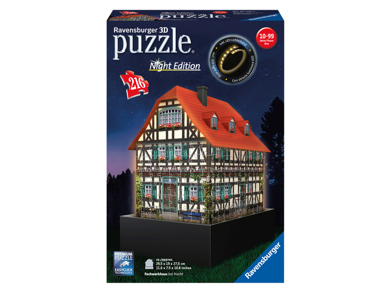 3D-puzzel night edition