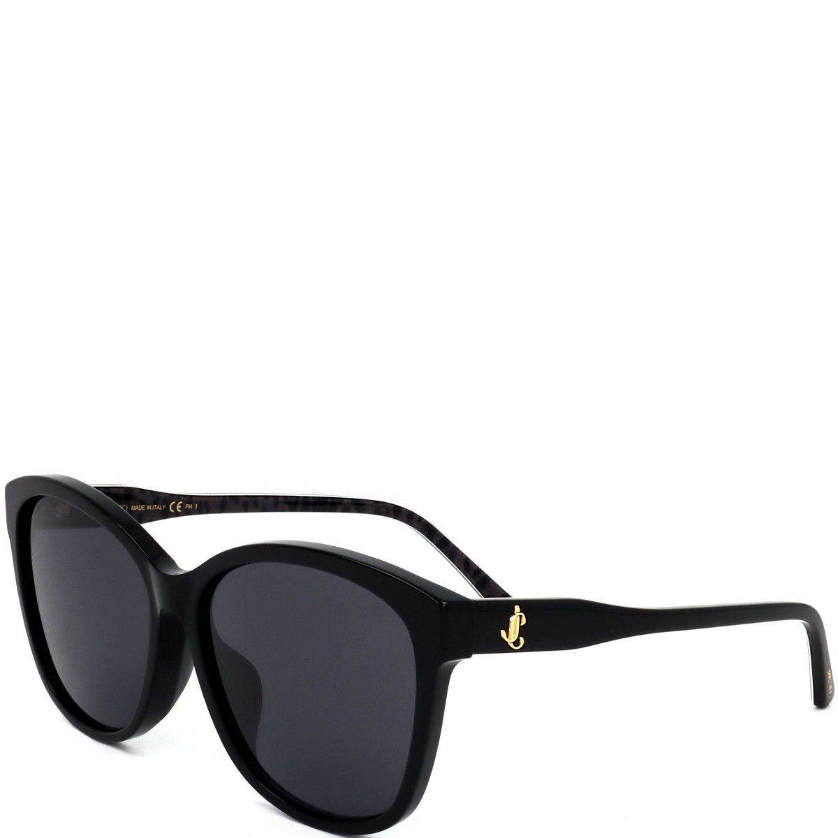 Jimmy Choo - Lunettes de soleil - Catégorie 3 - Gris foncé