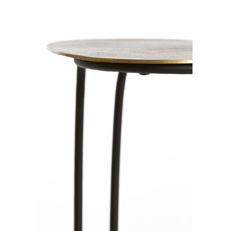 Bijzettafel Marsh - Antiek Brons - 43x27x53cm