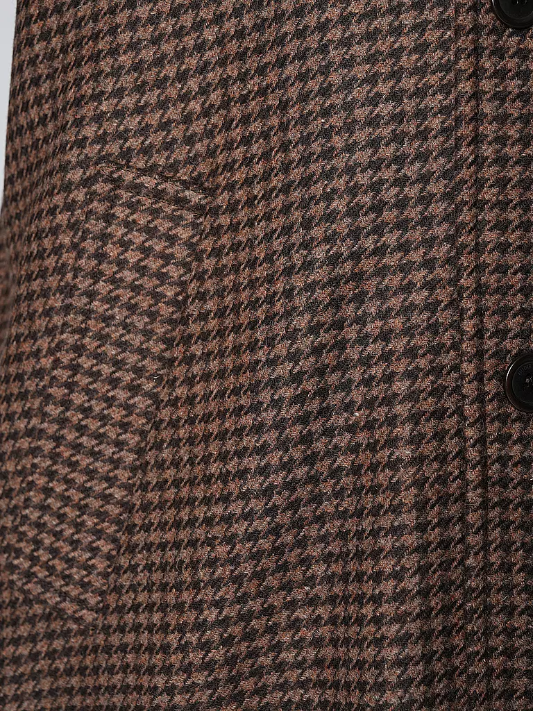 NUDIE JEANS Wollmantel WILL  braun