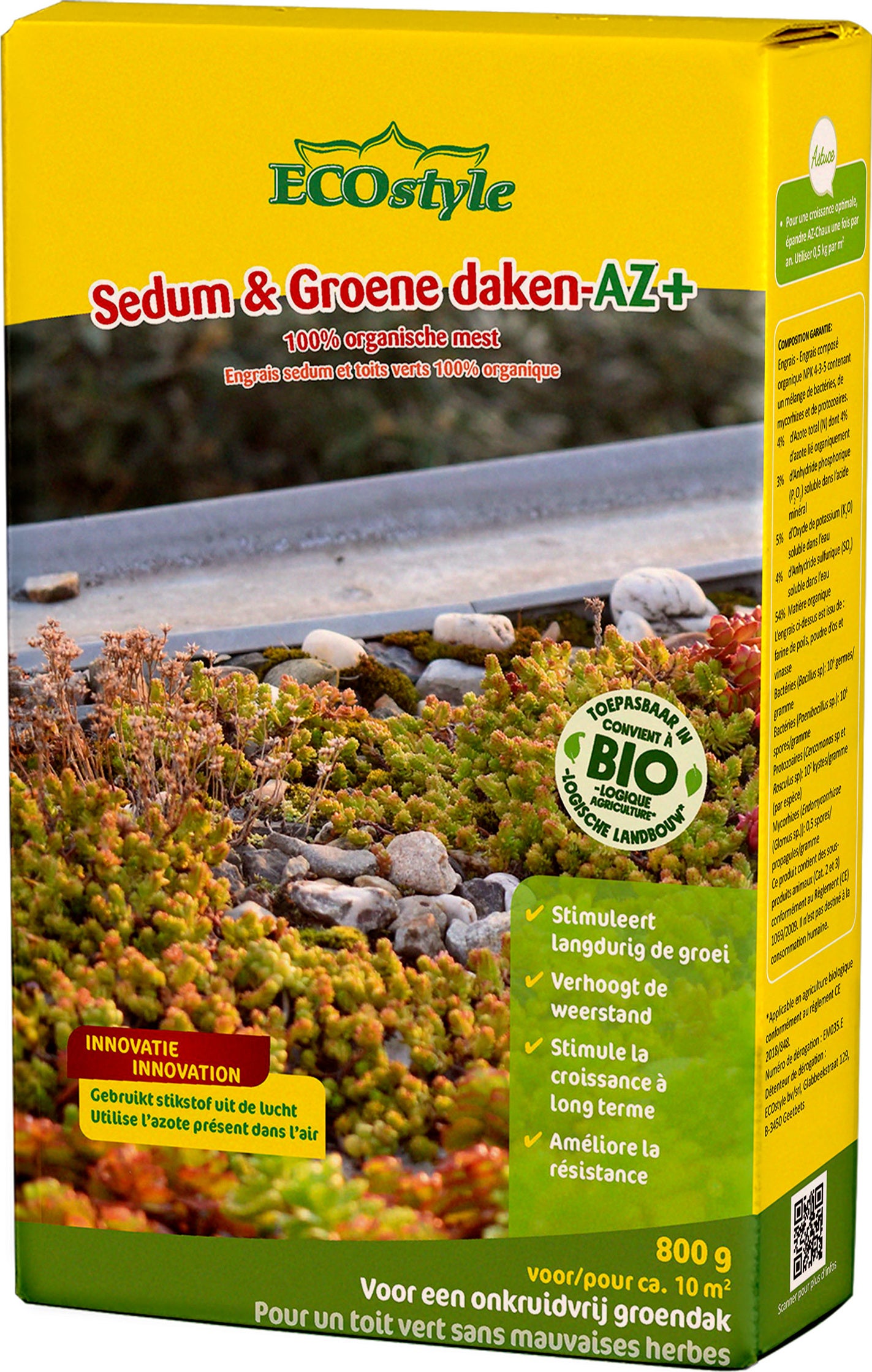 ECOstyle sedum en groene daken AZ 800 gr