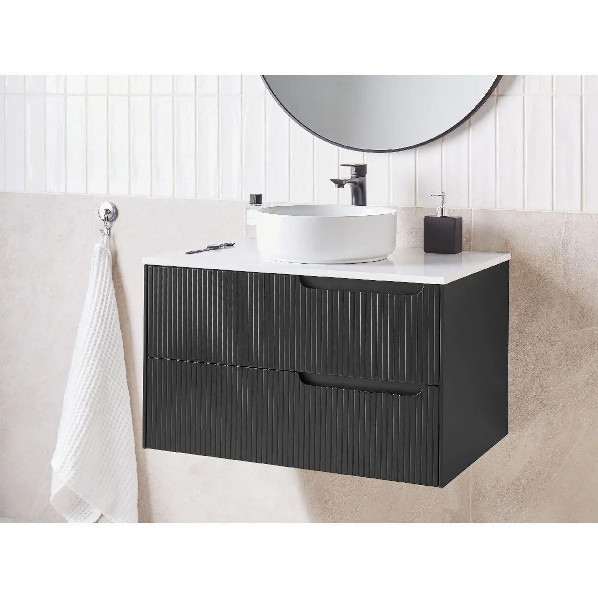 BELIANI Meuble haut QUINTELA 80x52x48 cm