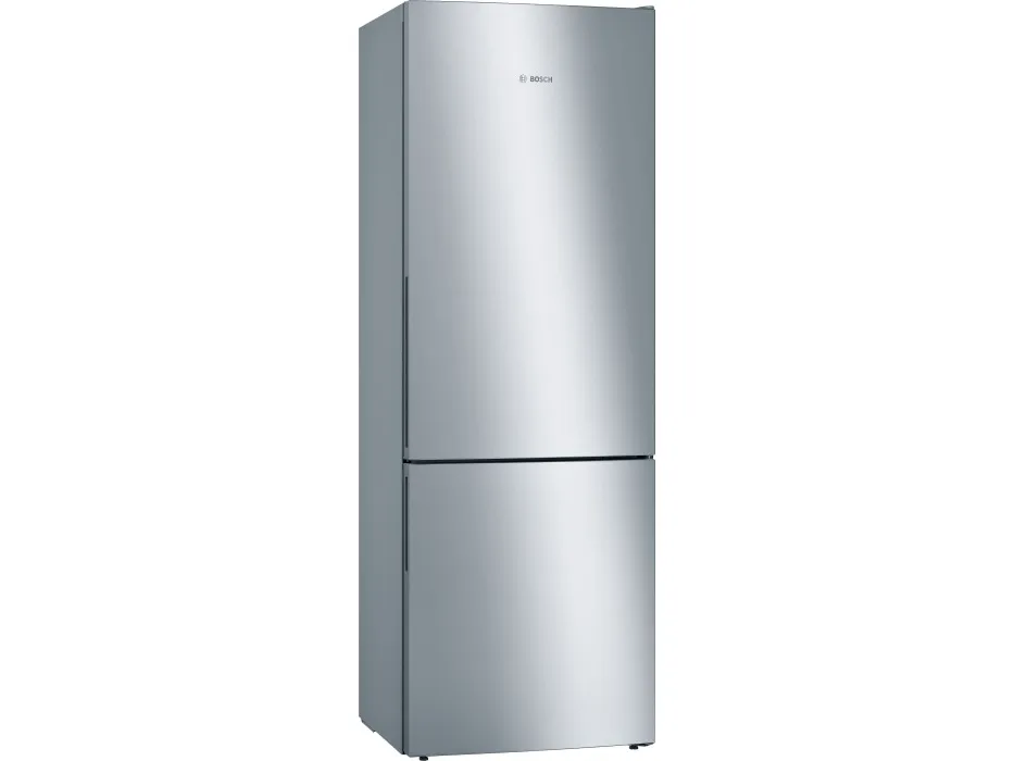 Bosch Serie | 6 KGE49AICA - Køleskab/fryser - bund-fryser - bredde: 70 cm - dybde: 65 cm - højde: 201 cm - 419 liter - Klasse C - rustfrit stål