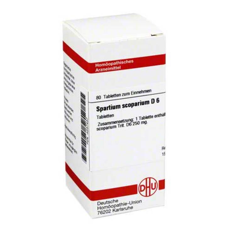 DHU Spartium Scoparium D 6 Tabletten, 80 St