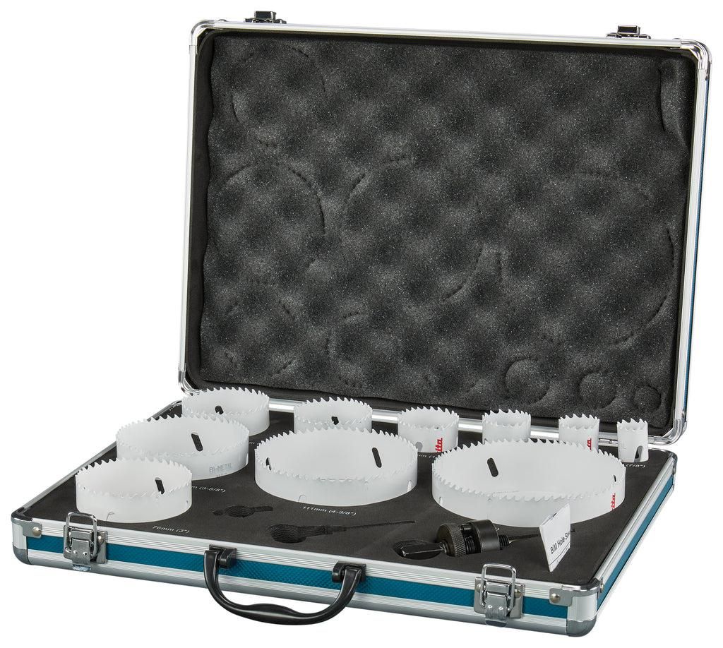 Makita D-75764 Gatzaagset Hout/Metaal in Aluminium koffer - 13-delig