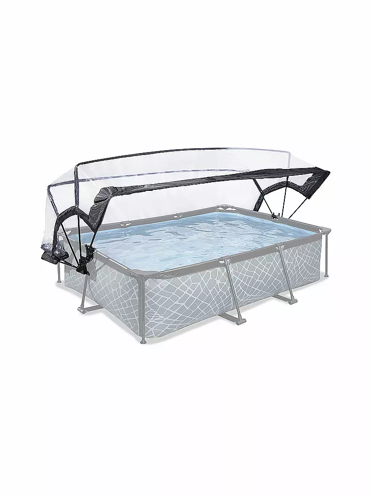 EXIT TOYS Pool Abdeckung - Sonnendach 220x150cm keine Farbe