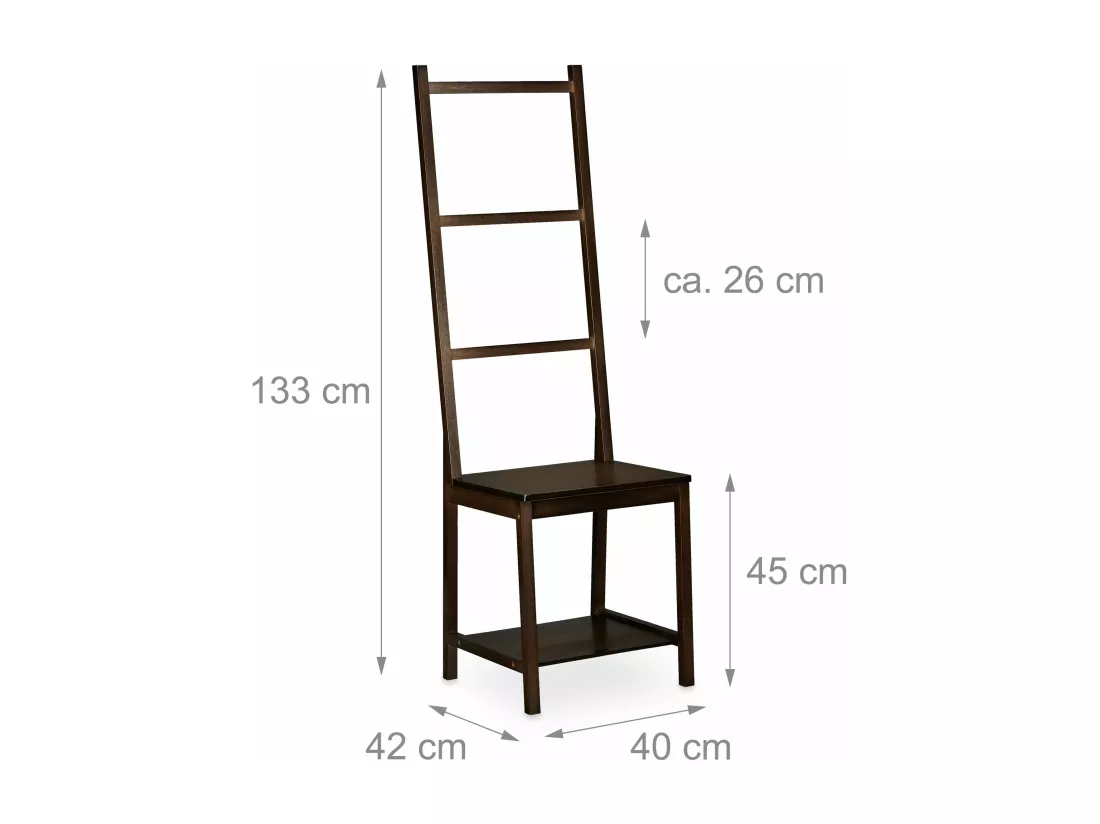 Porte-serviettes portant 133 cm bambou marron 40 x 42 x 133 cm 13_0002266