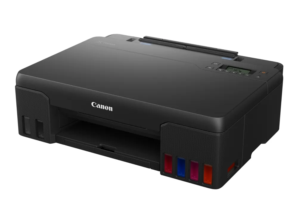 Canon PIXMA G550 - Printer - farve - blækprinter - kan genopfyldes - A4/Legal - op til 3.9 ipm (mono) / op til 3.9 ipm (farve) - kapacitet: 100 ark - USB 2.0, Wi-Fi(n)