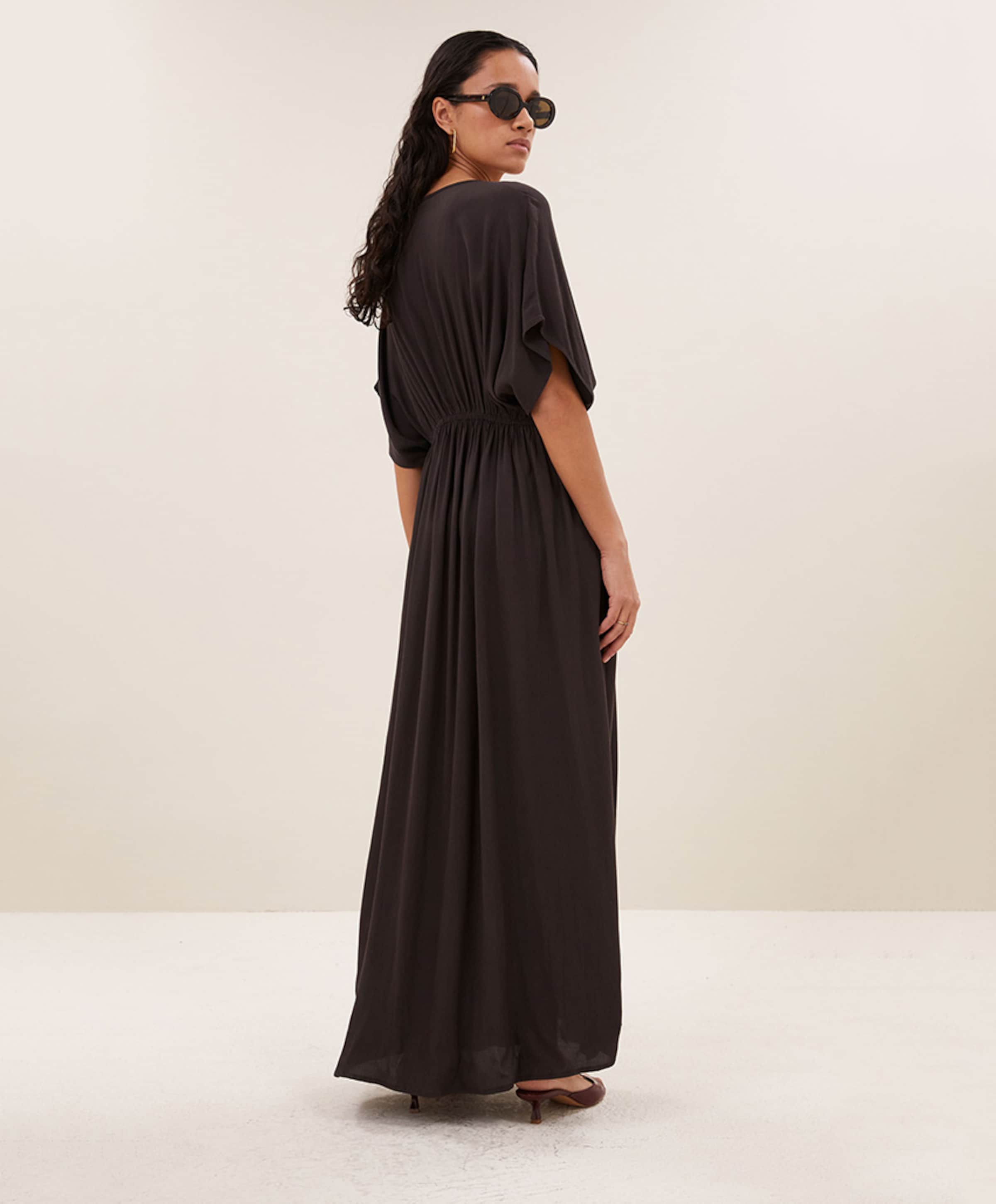 by-bar Dames jurk bruin - One size