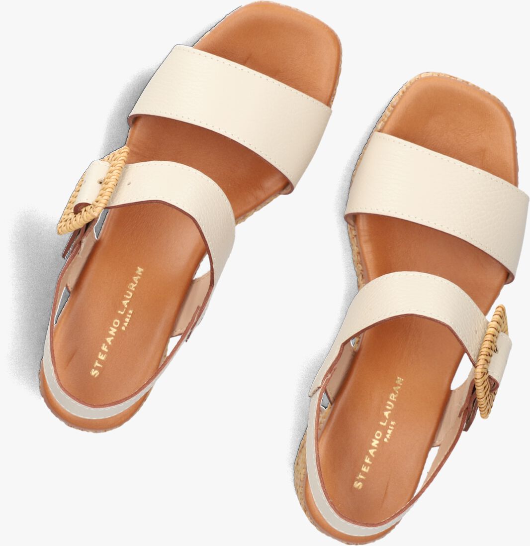 witte stefano lauran sandalen met hak 24199