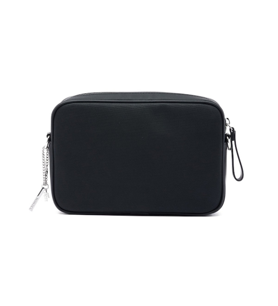 Bolsa de ombro preta Lacoste Daily Lifestyle