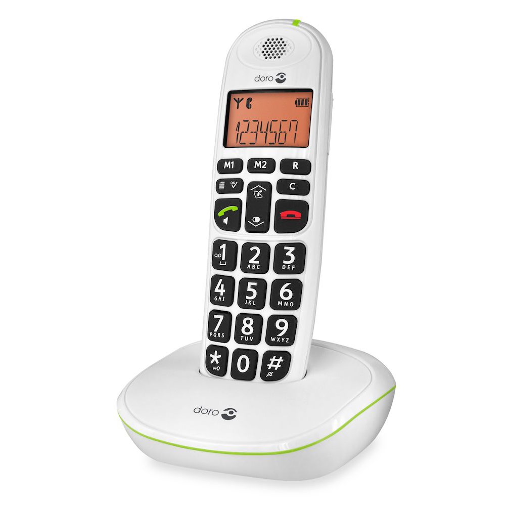 Doro PhoneEasy 100w Duo trådløs hjemmetelefon med lydforsterking