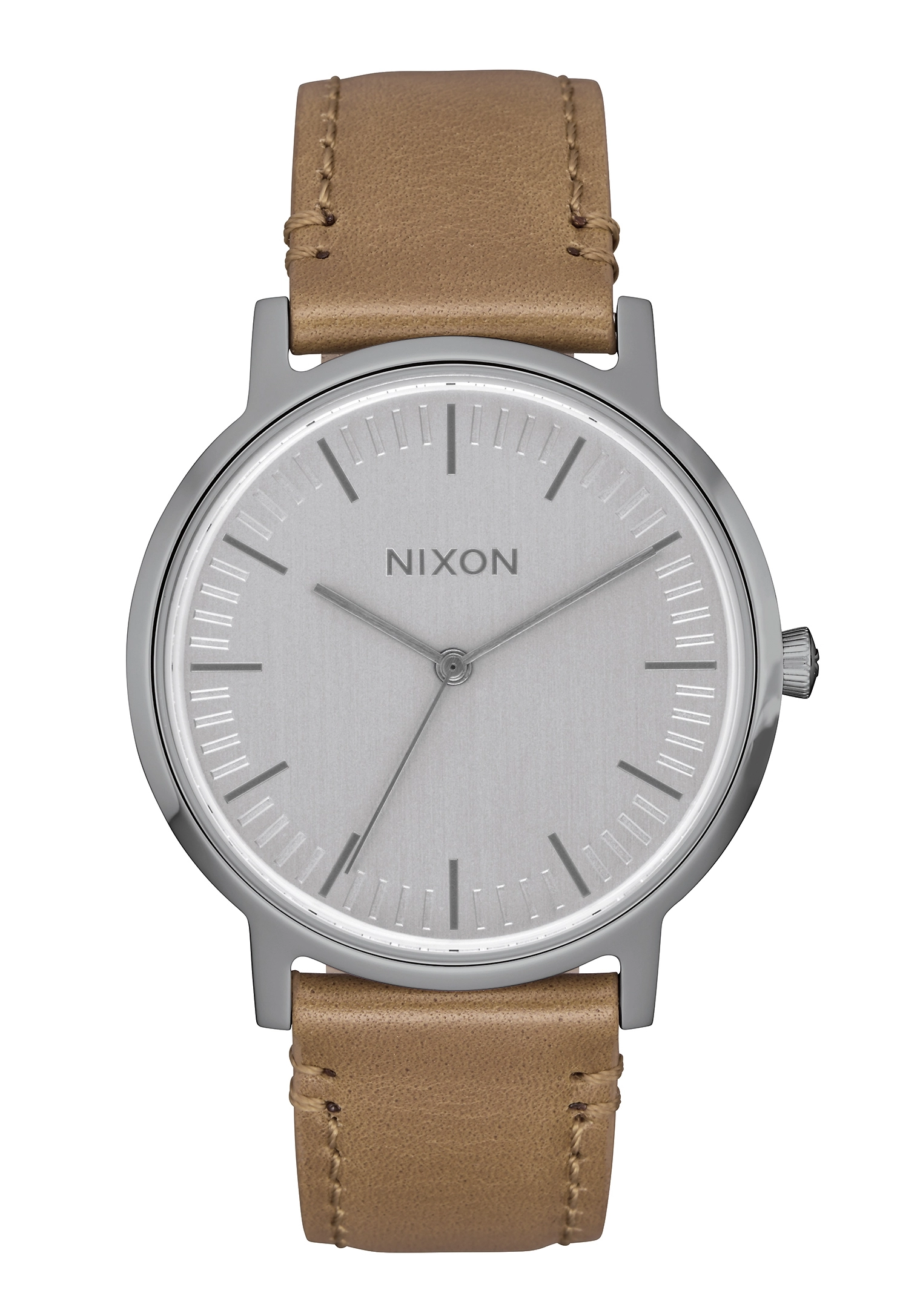 Nixon The Porter 35 Leather Gunmetal / Taupe A1199-2799